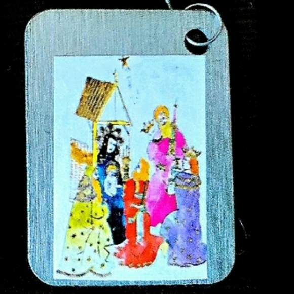 NEW Andy Warhol Handcrafted 3 Piece Ornaments Set! ~CHRISTMAS HOLIDAY~ - Picture 3 of 6
